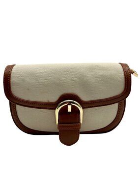 MMs Brands Beige Crossbody Bag